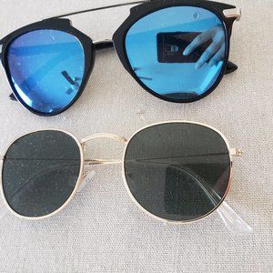 2 Pairs of Womens Sunglasses